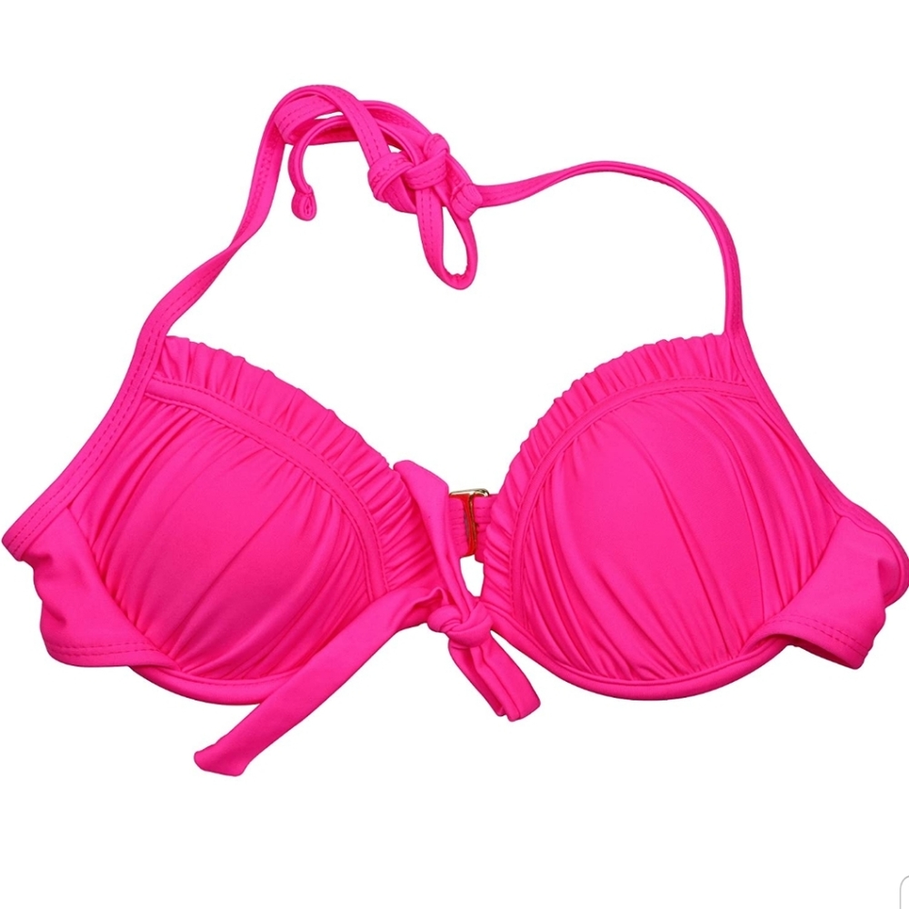 ☀️🌴 Juniors Underwire Ruched Push Up Bikini Top